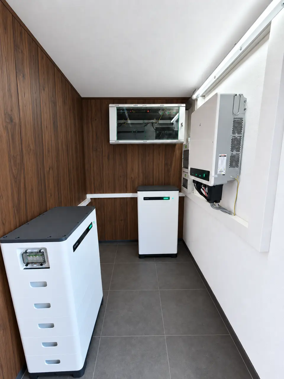 Energiesystem im Technikraum aus dem Projektbestand von E-PN