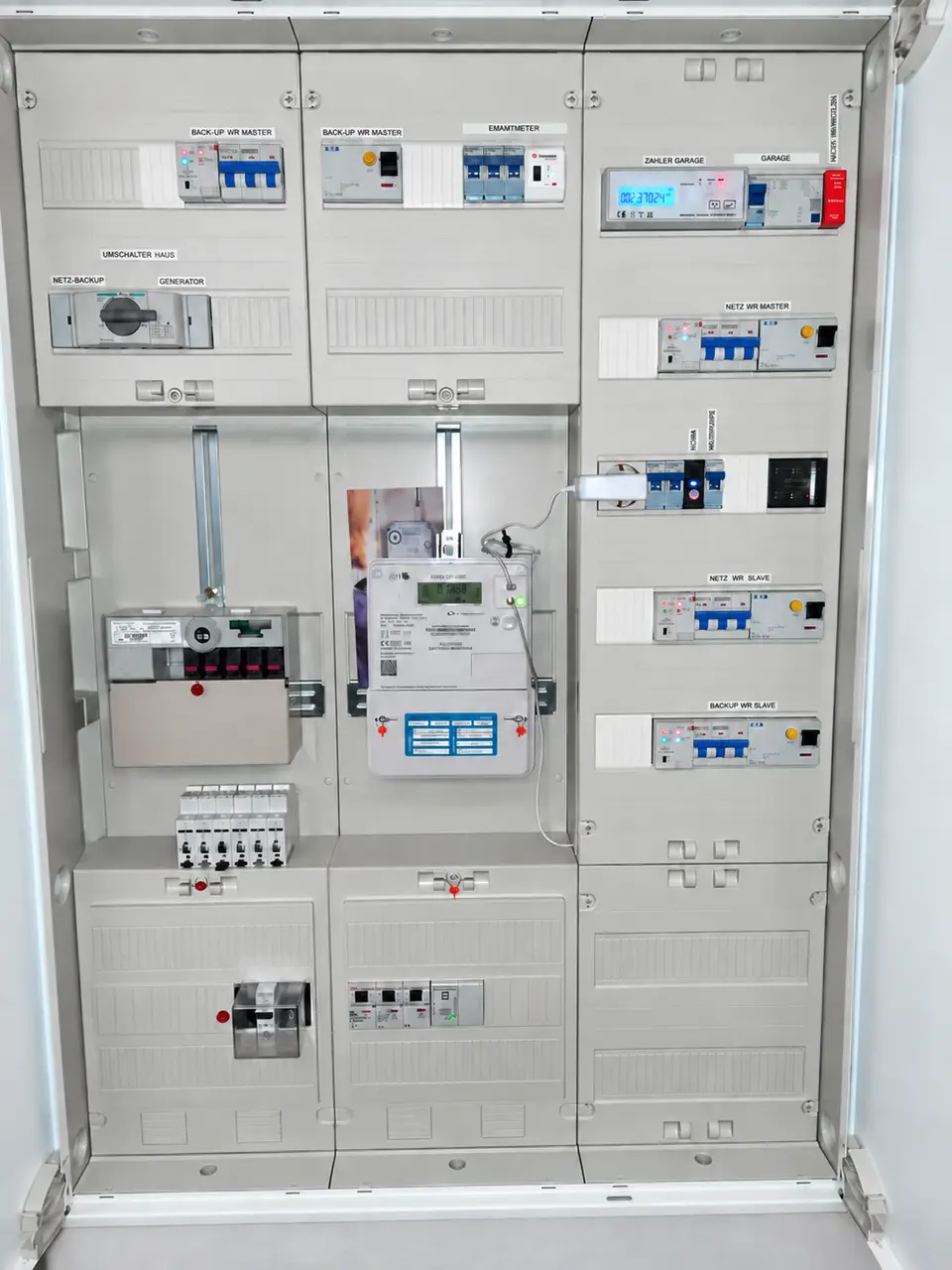 Zähler- und Umschalttechnik aus dem Projektbestand von E-PN