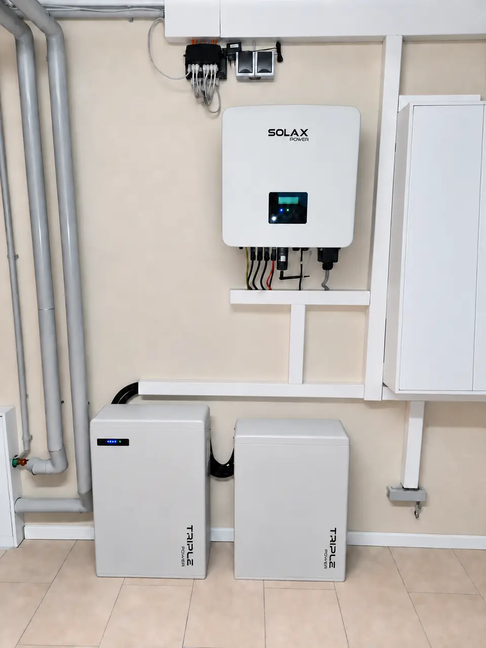 System mit 2 Speicherblöcken aus dem Projektbestand von E-PN