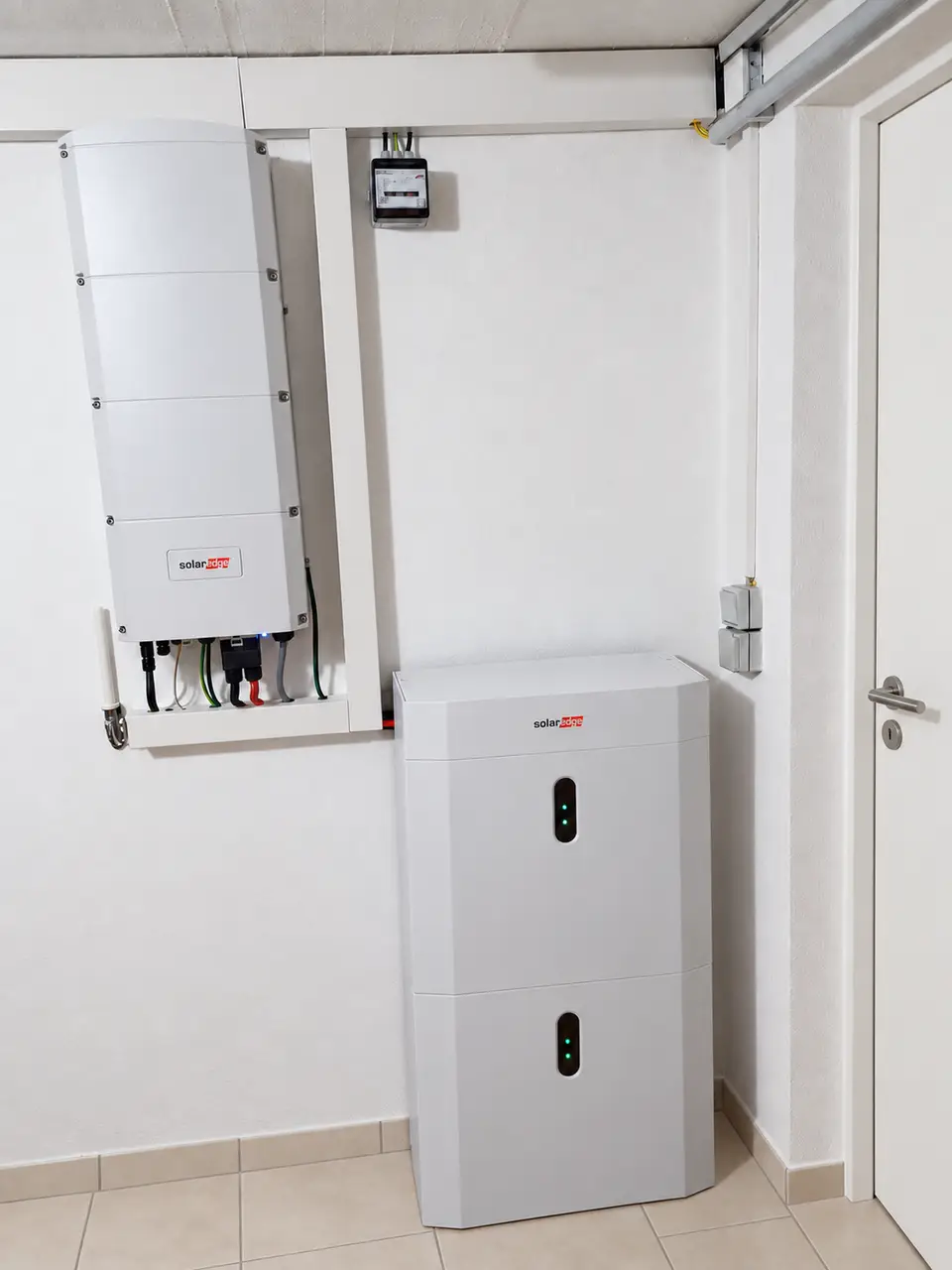 SolarEdge-System mit Speichern aus dem Projektbestand von E-PN
